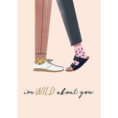 Wild About You Legs Card