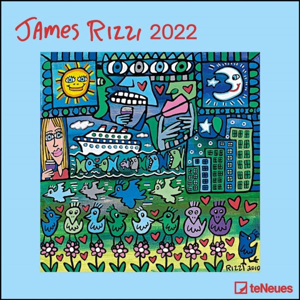 2022 James Rizzi Wall Calendar