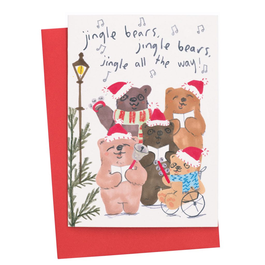 Jingle Bears Christmas Card