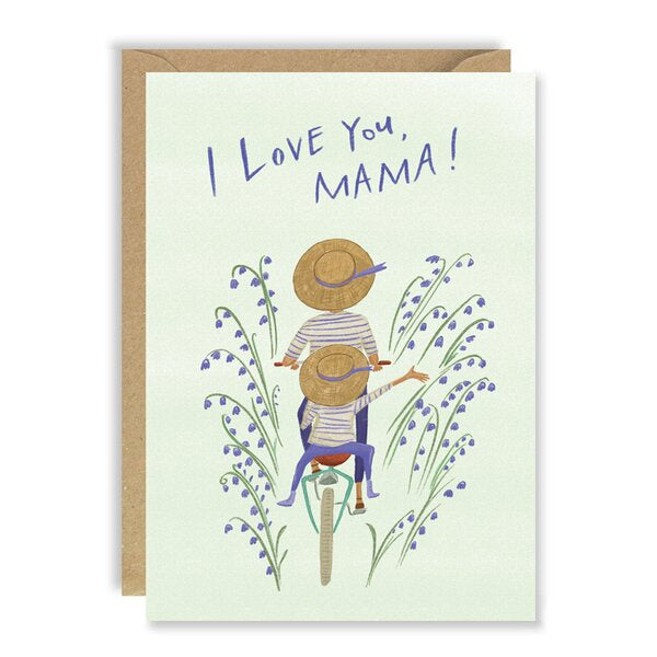 Bike Mother's Day Card | Paper Tiger