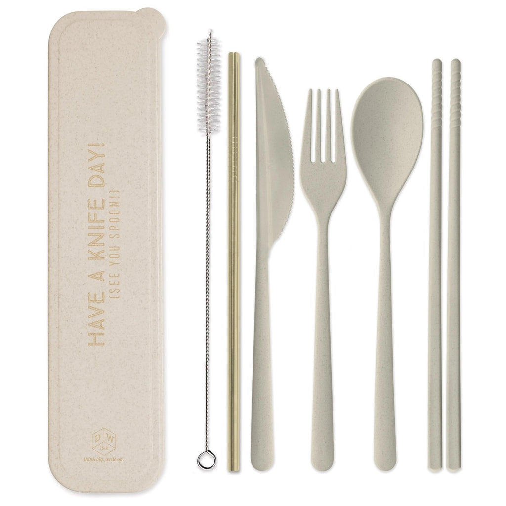 Have a Knife Day Portable Flatware Set