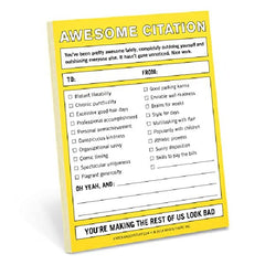 Awesome Citation Nifty Notes
