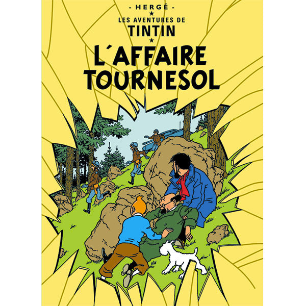 L'Affaire Tournesol Tintin Postcard