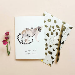 Lemur Always Got Your Back Mother’s Day Card