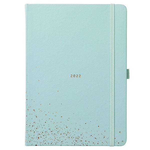 Busy B Dual Schedule Day-A-Page 2022 Pale Blue
