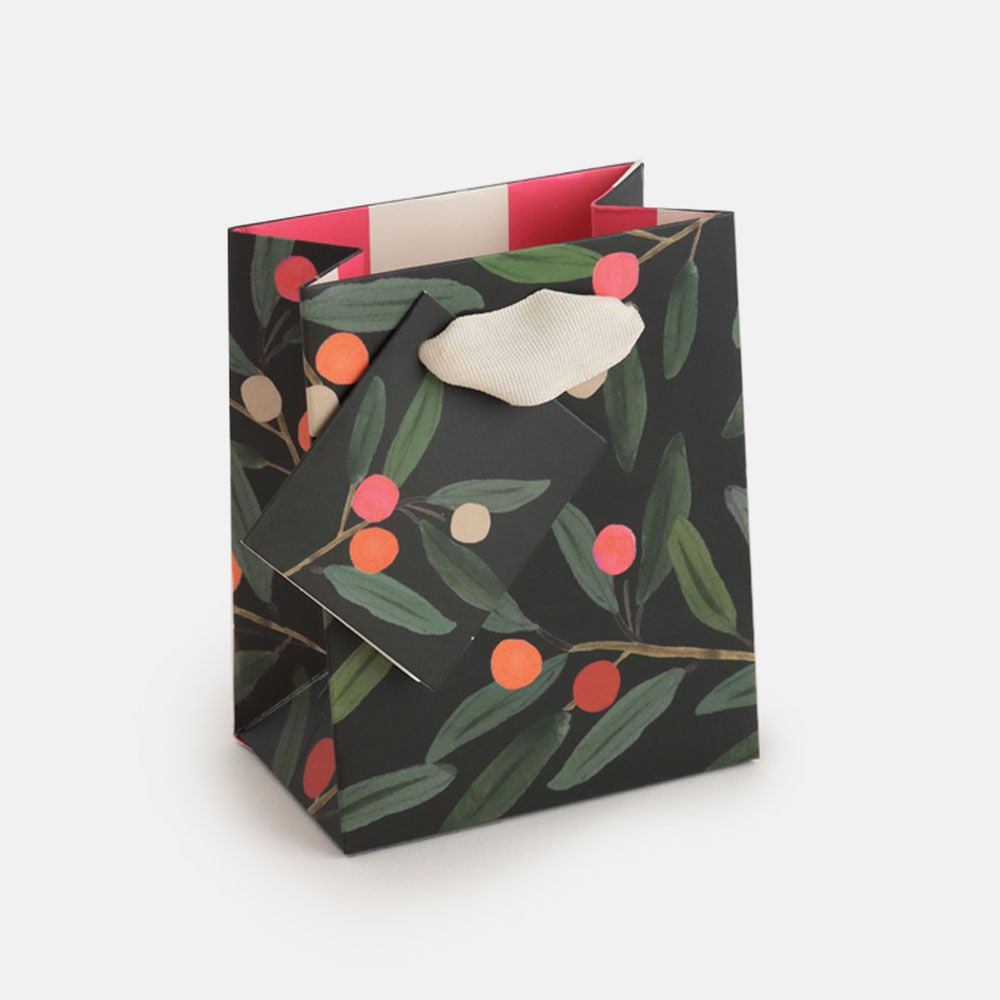 Festive Sprig Petite Gift Bag