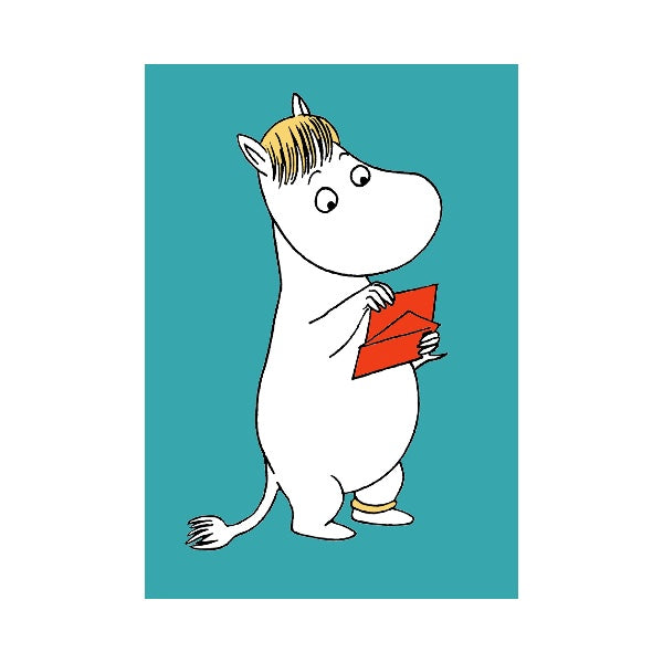 Letter Moomin Mini Card