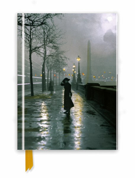 London By Lamplight Foiled Notebook