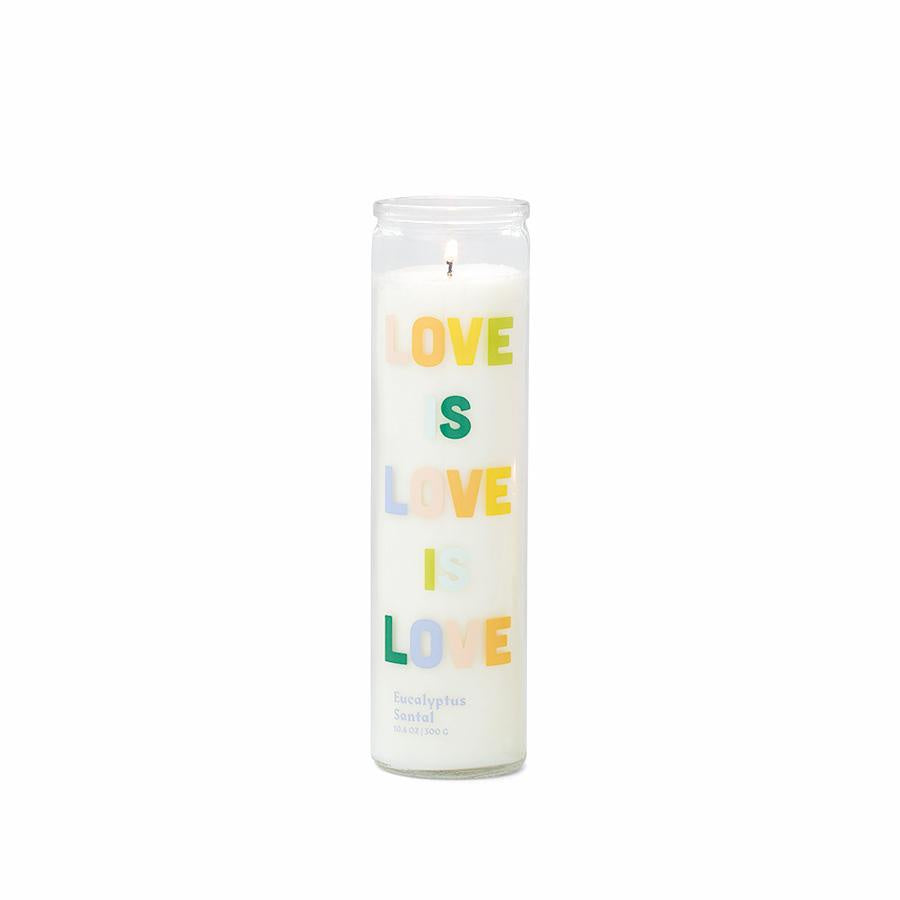 Love is Love Prayer Candle 10.oz