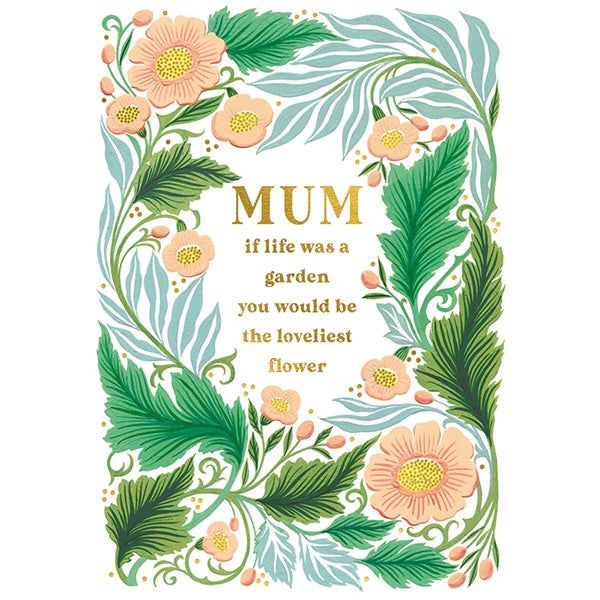 Loveliest Flower Mum Card
