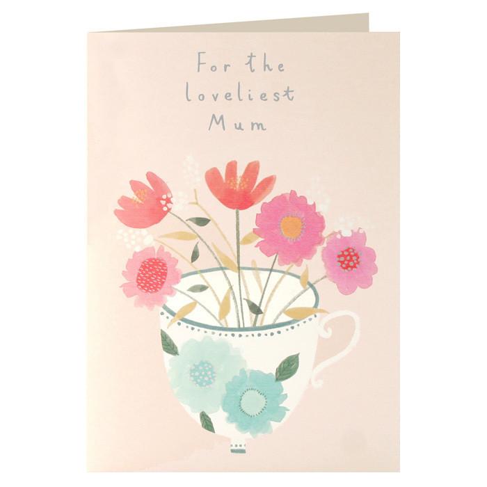 For The Loveliest Mum Mother's Day Card