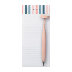Striped Magnetic Pen and Pad