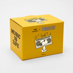 Music Is Life Snoopy Mug