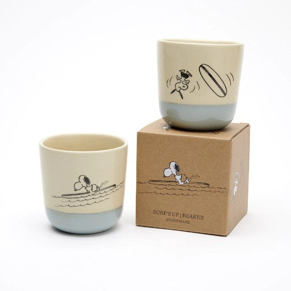 Surf's Up Peanuts Stoneware Beaker - Paper Tiger
