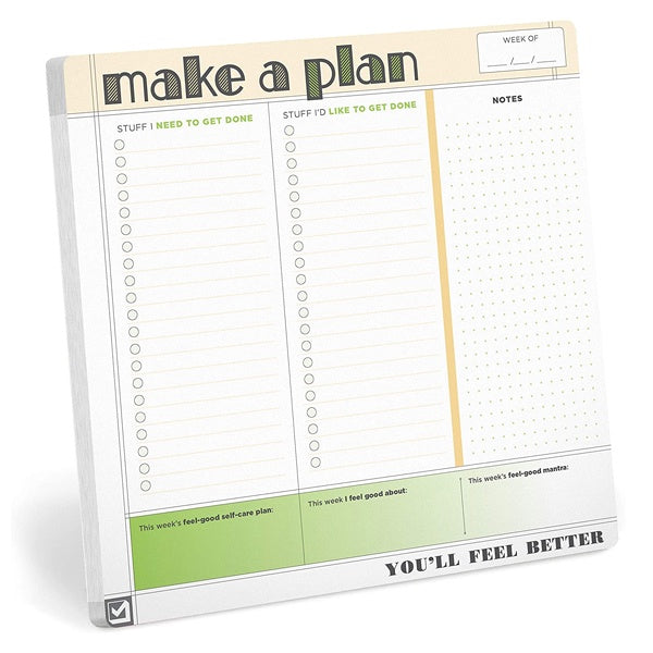 Make a Plan Square Mouse Pad