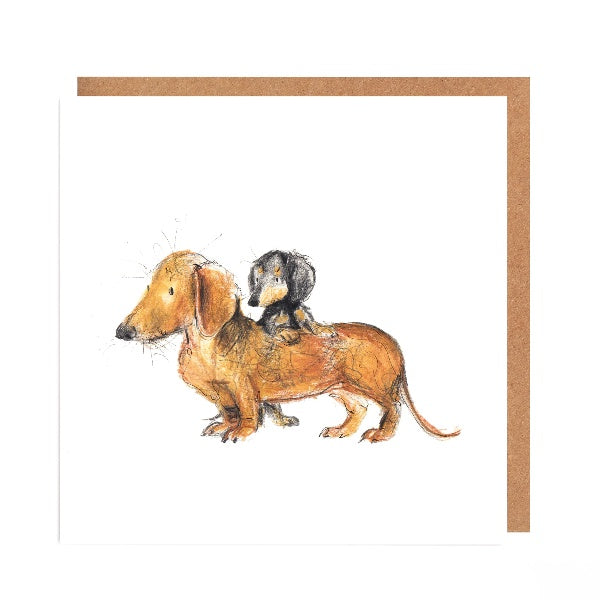 Matilda and Robyn Card by Catherine Rayner