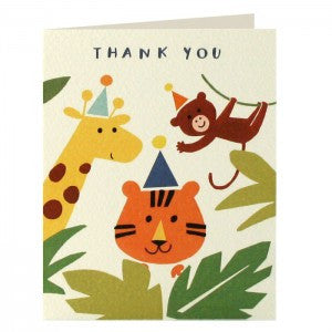 Jungle Thank You Pack of 5 Cards