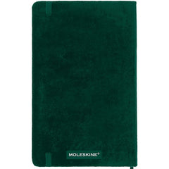 Moleskine Large Ruled Green Velvet Notebook