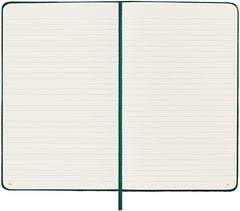 Moleskine Large Ruled Green Velvet Notebook
