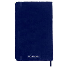 Moleskine Large Ruled Purple Velvet Notebook