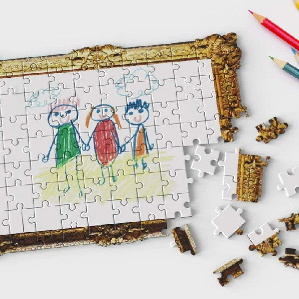 Pikkii Framed Drawing Jigsaw Puzzle