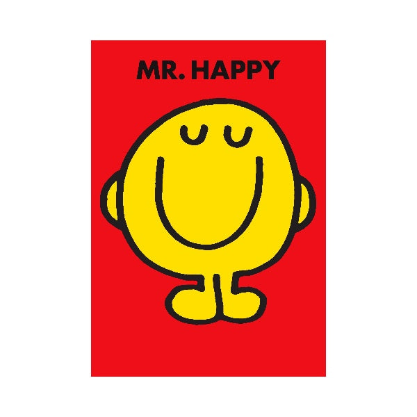 Mr Happy Mini Card