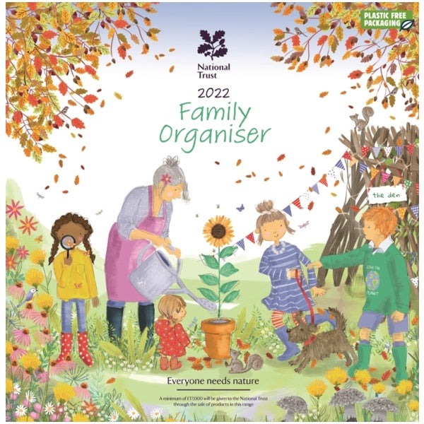 National Trust Family Planner Calendar 2025