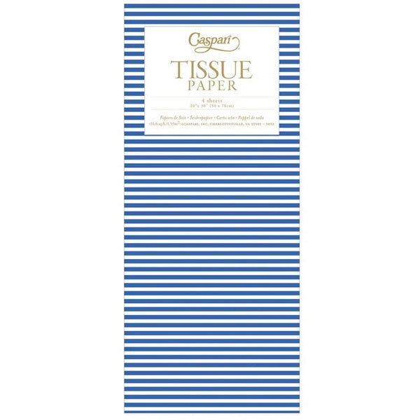 Navy Stripe Tissue Paper