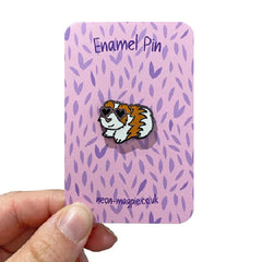 Guinea Pig Enamel Pin Badge