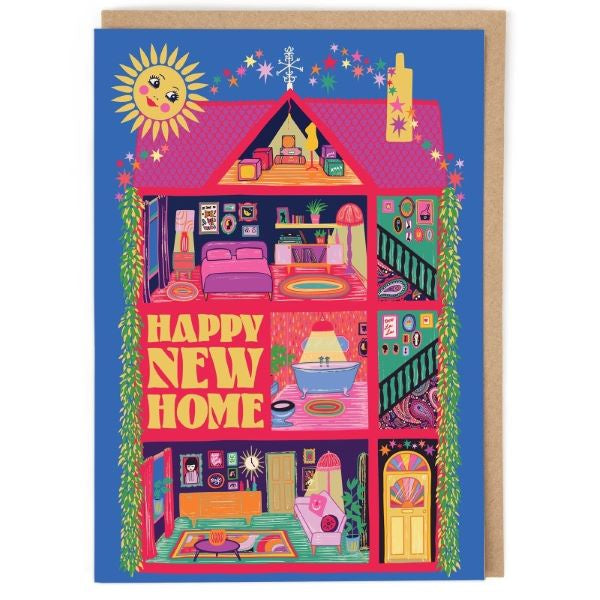 Happy New Home House Card
