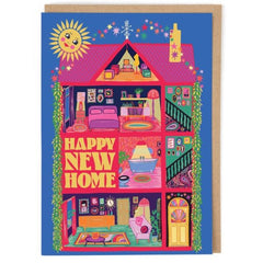 Happy New Home House Card