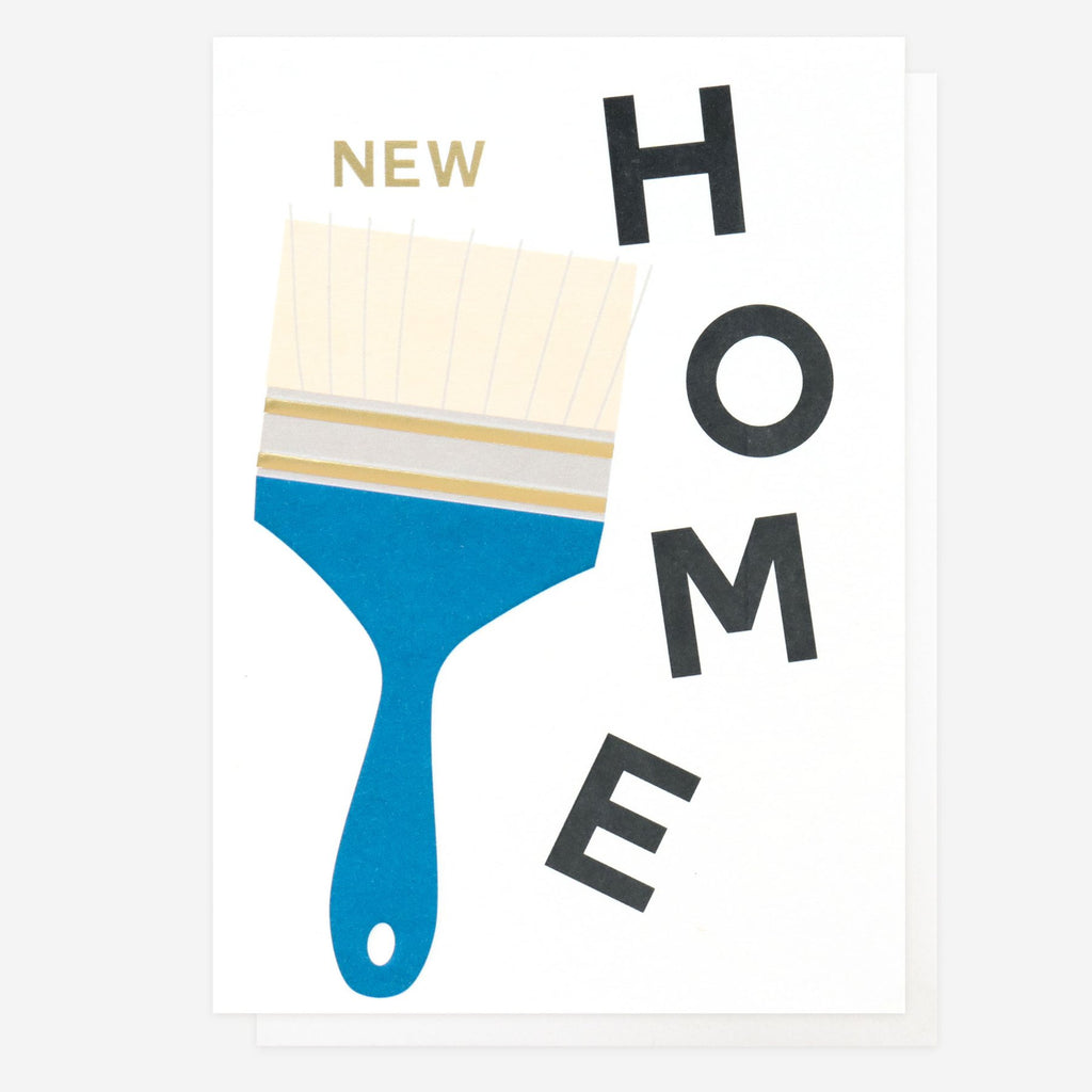 New Home Paintbrush Card