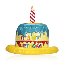 Children's 'It's My Birthday' Inflatable Cake Hat