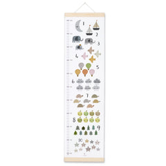 Numbers Height Chart