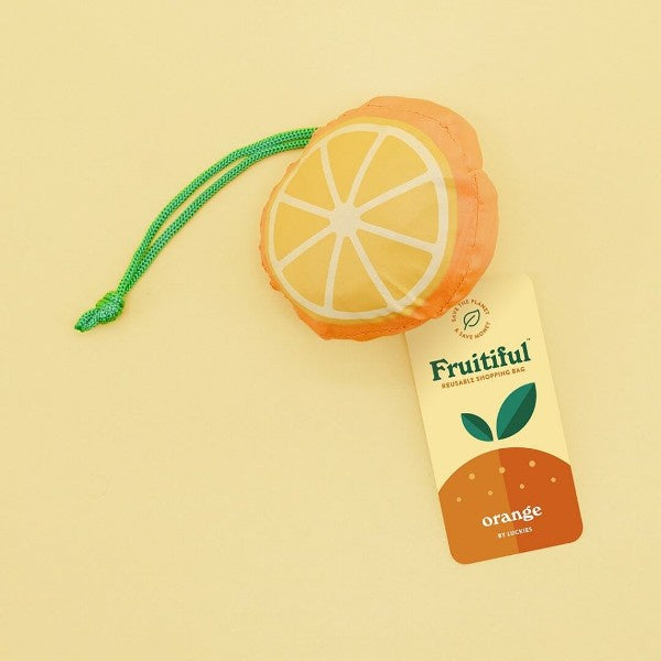 Fruitiful Orange Reusable Shopping Bag