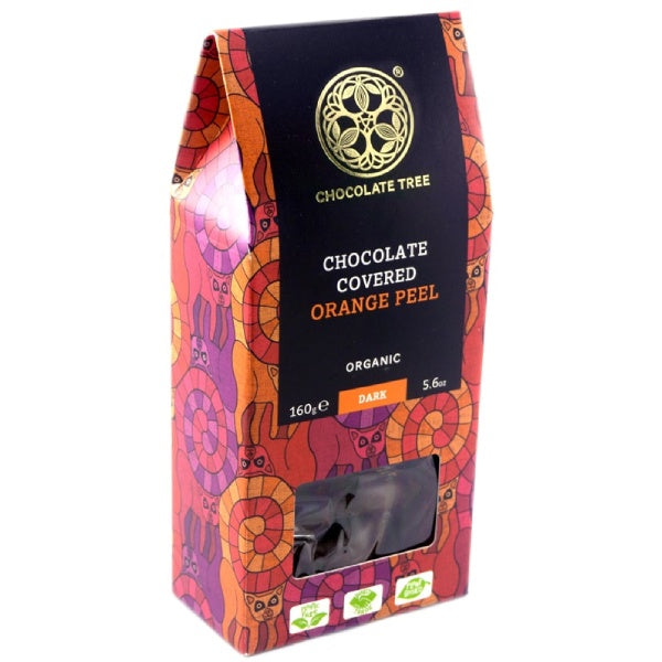 Organic Dark Chocolate Covered Orange Peel