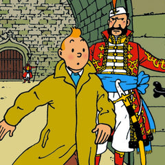King Ottokar's Sceptre Tintin Poster
