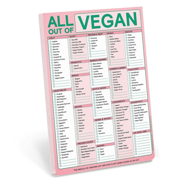 All Out Of (Vegan)