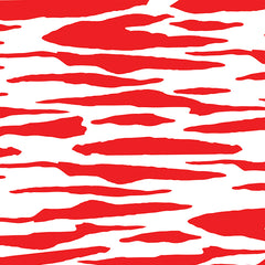 Paper Tiger Red Stripe Sheet Wrap