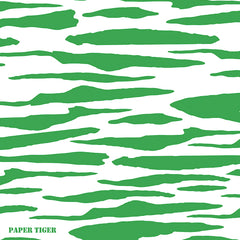 Paper Tiger Green Stripe Sheet Wrap