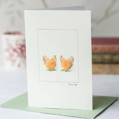 Buff Orpington Card