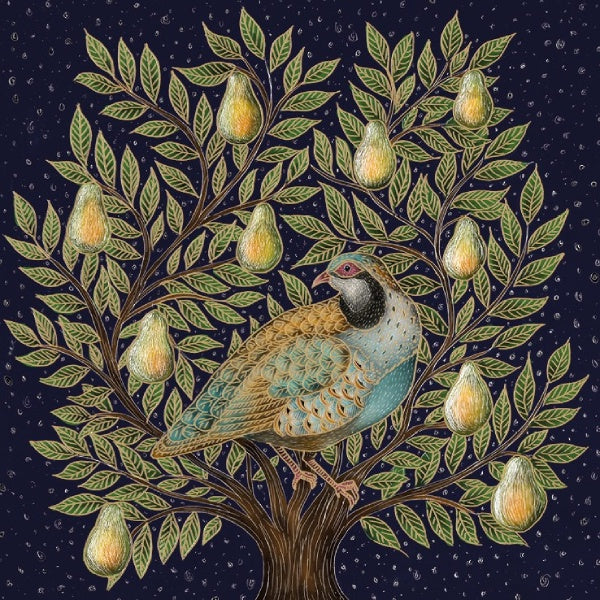 Partridge and A Pear Tree Card Pack - Paper Tiger