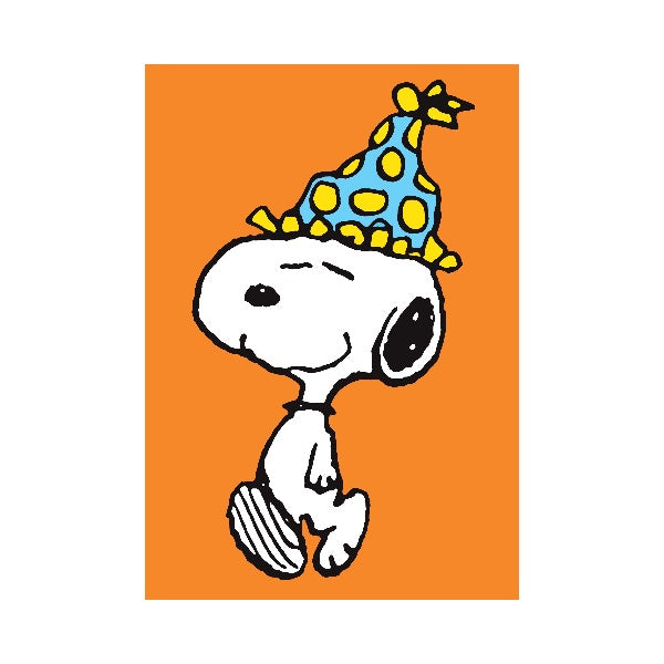 Party Hat Snoopy Mini Card
