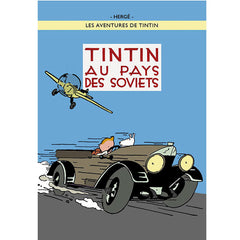 Land of the Soviets Tintin Poster