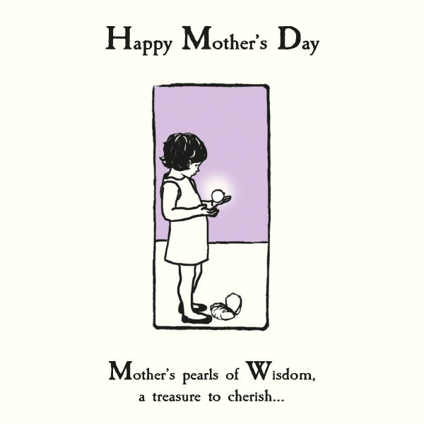 Mother's Pearls of Wisdom Card