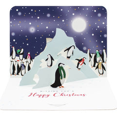 Penguins Pop Up Card Box