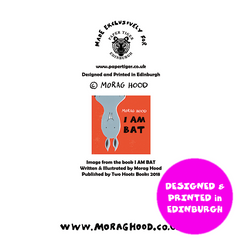 Morag Hood I am Bat Thank You Card
