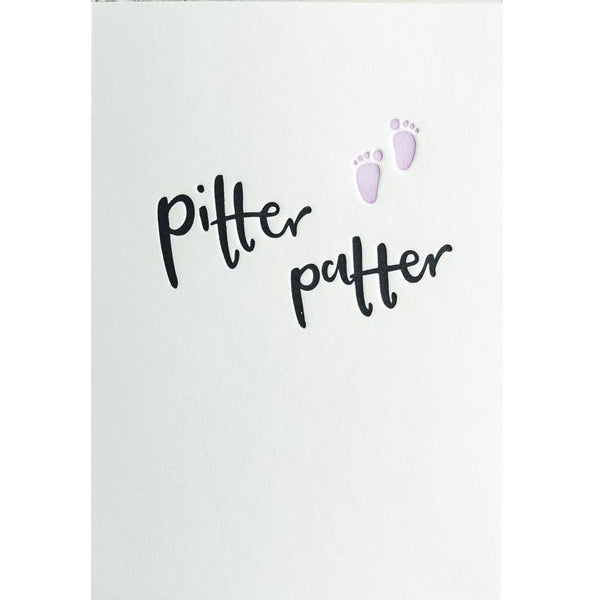 Pink Pitter Patter Card