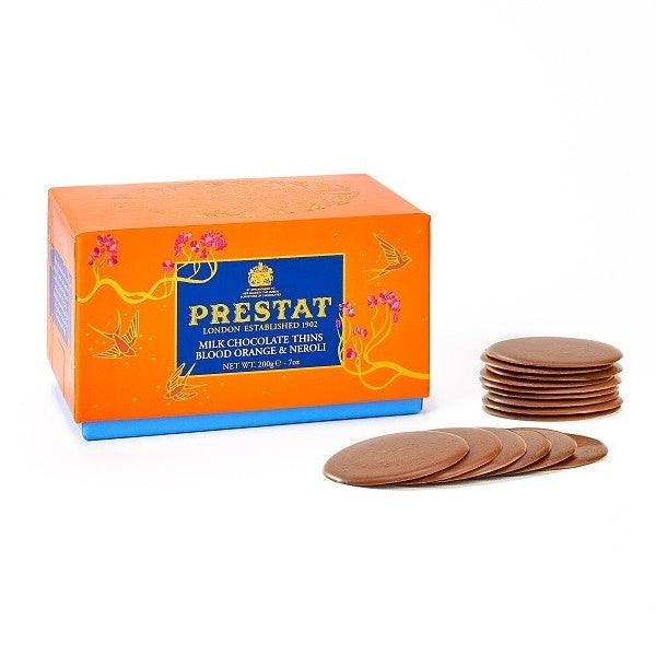 Prestat Milk Chocolate Blood Orange Thins