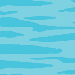 Paper Tiger Blue Stripe Sheet Wrap